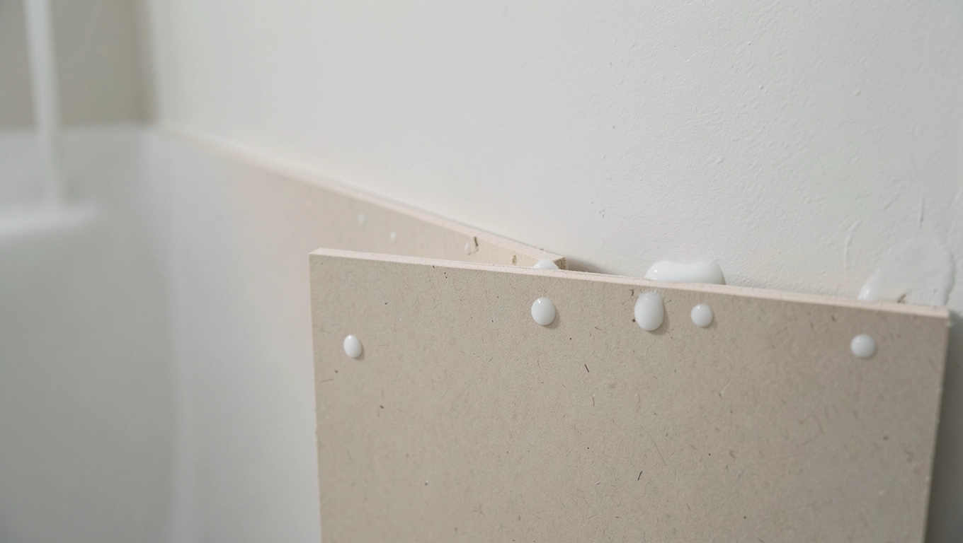 Montaż paneli MDF na ścianach łazienki