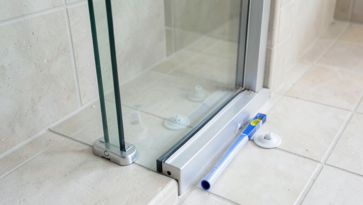 montaż ścianki prysznicowej