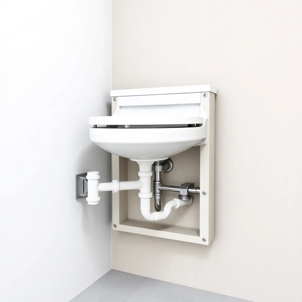 Montaż stelaża WC w ściance działowej