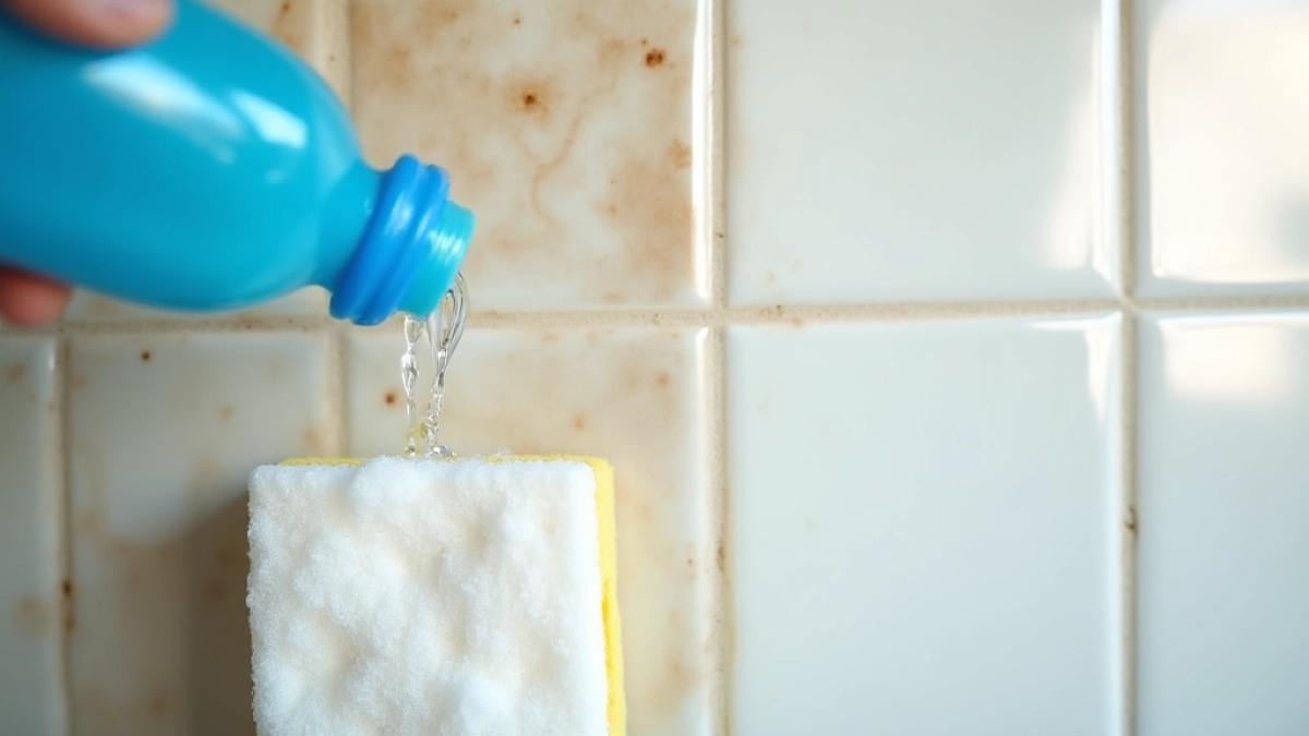 Mycie ścian płynem do płukania