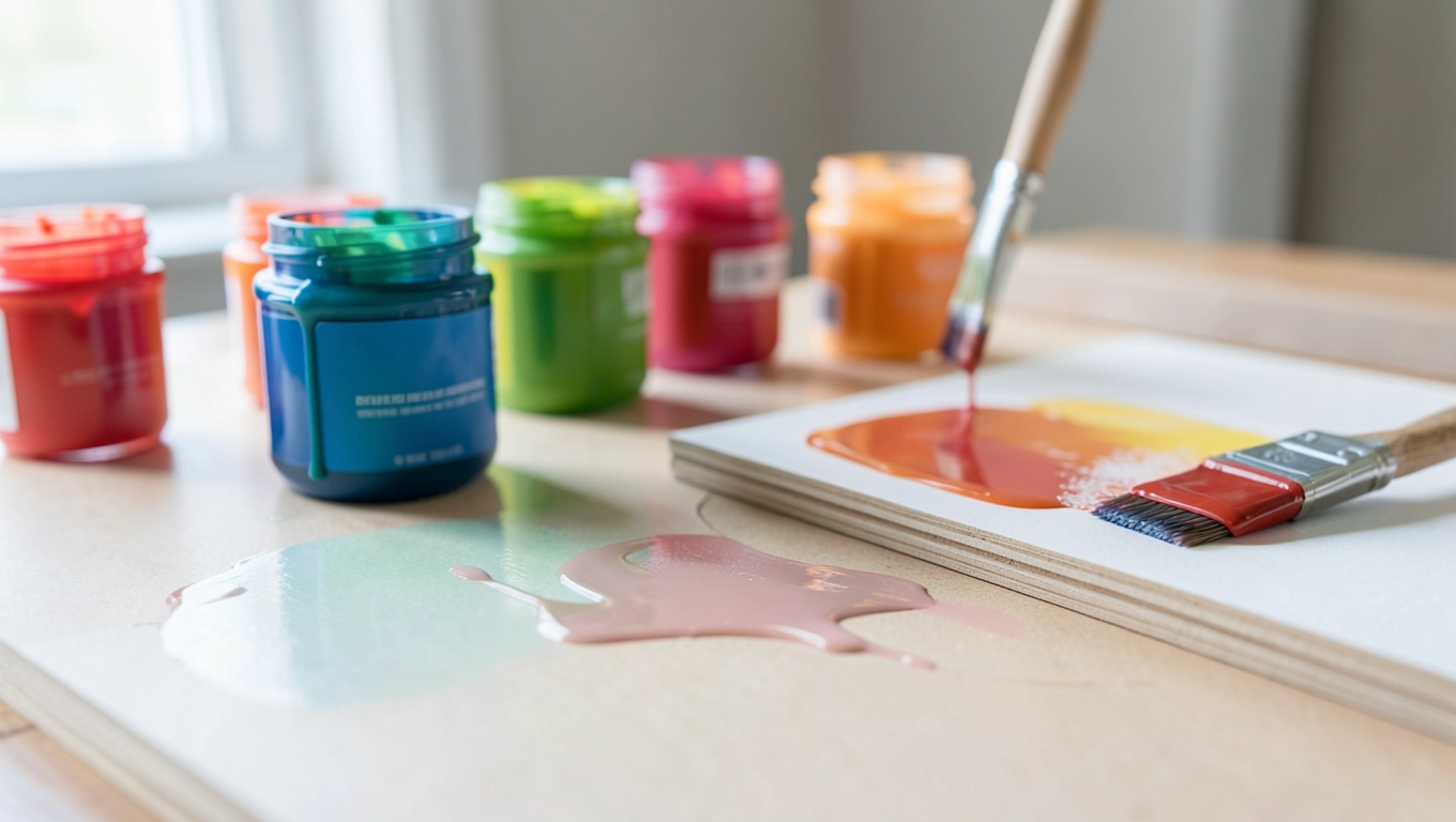 Najlepsze farby akrylowe do mebli z MDF