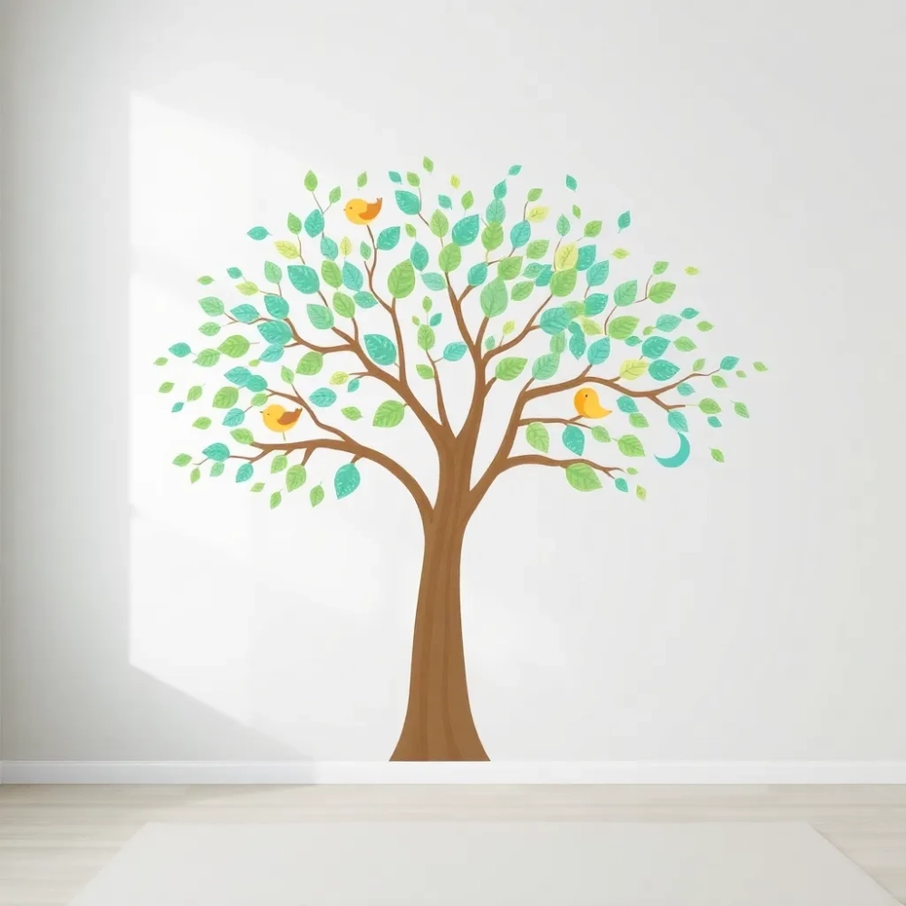 Naklejka na ścianę drzewo dla dzieci