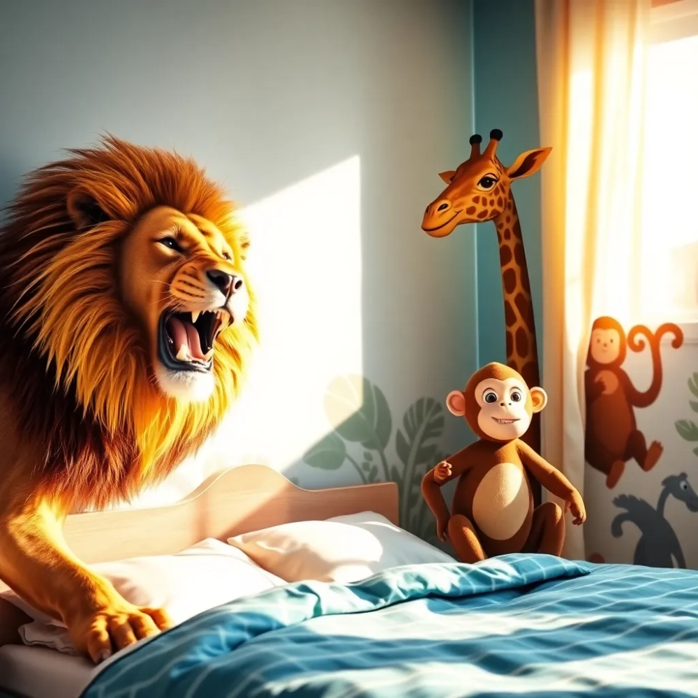 Naklejki na ścianę dla chłopca safari