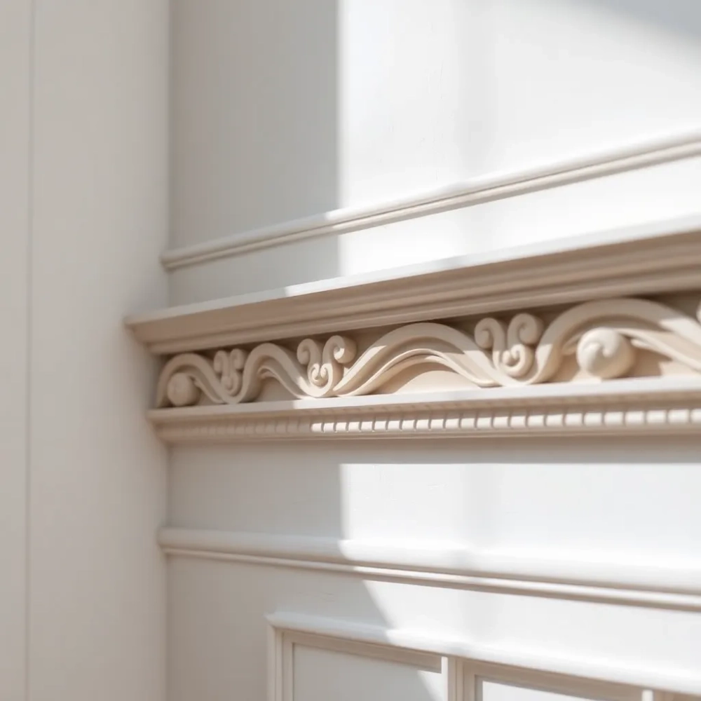 Nowoczesna sztukateria ścienna