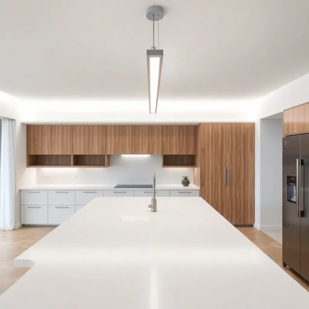 Nowoczesne lampy do kuchni sufitowe