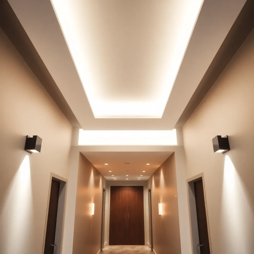 Nowoczesne lampy sufitowe do przedpokoju