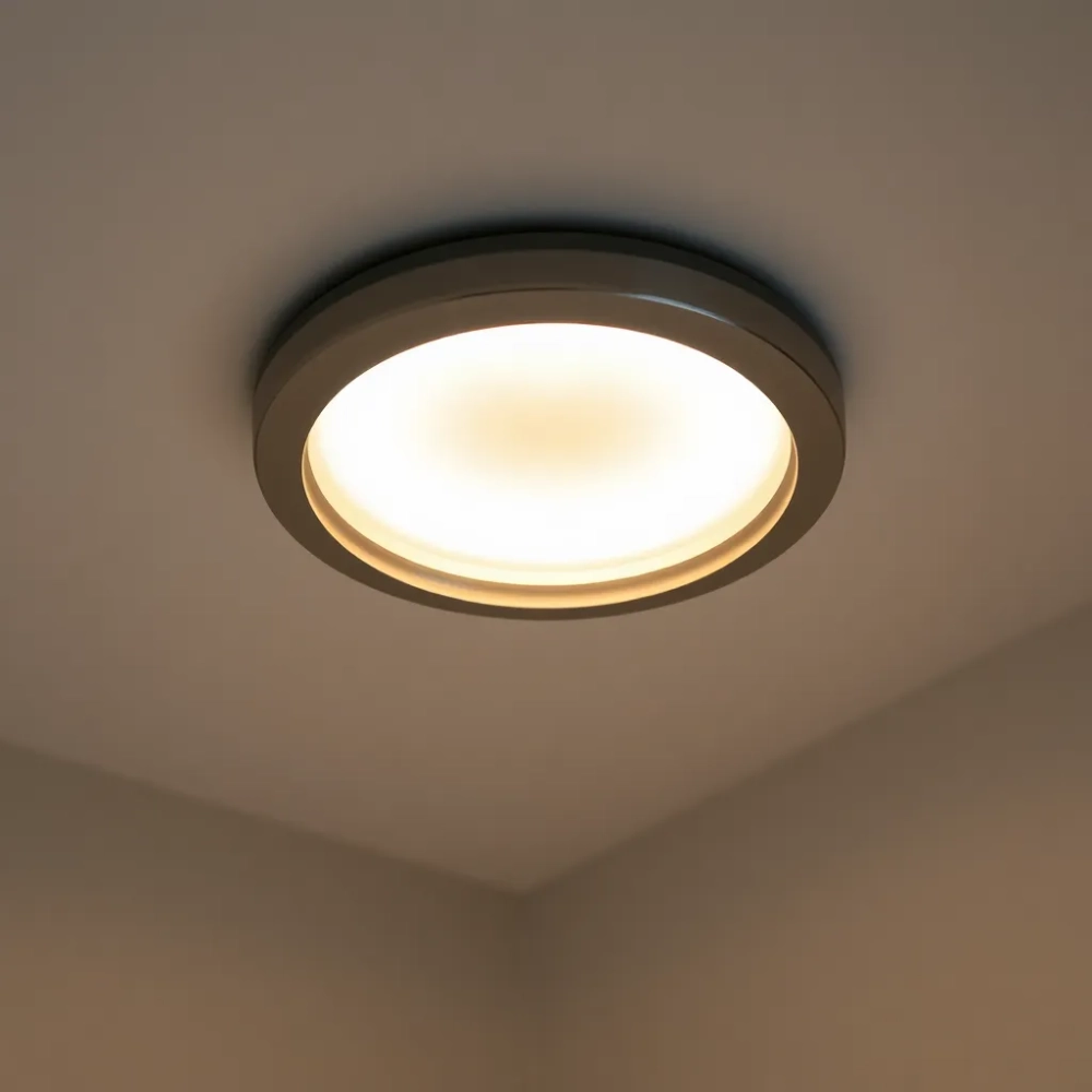 Oświetlenie sufitowe do łazienki LED