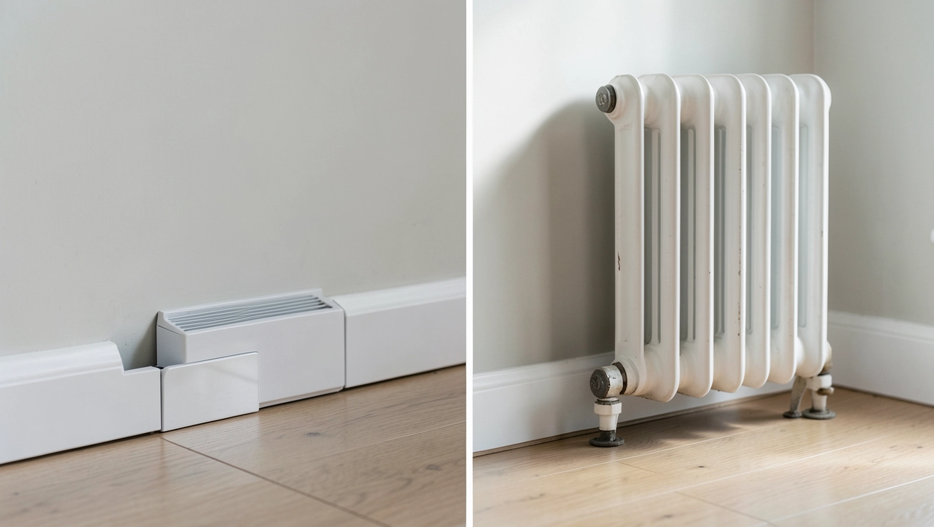 Oszczędność miejsca w cenie listew H₂O