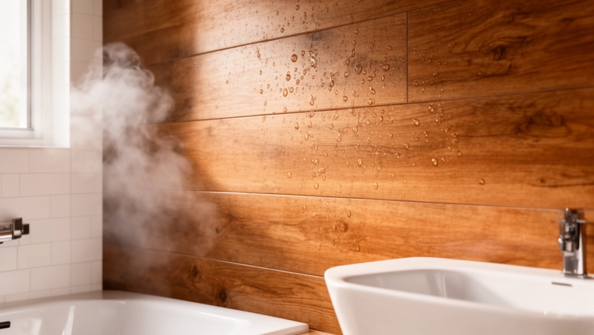 Panele drewniane na ścianę do Łazienki