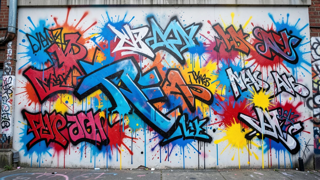 Personalizacja fototapety graffiti