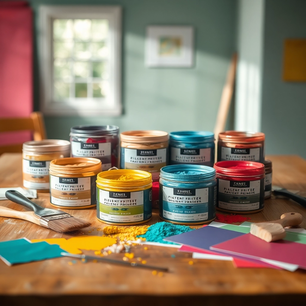 Pigmentowy podkład do tapet