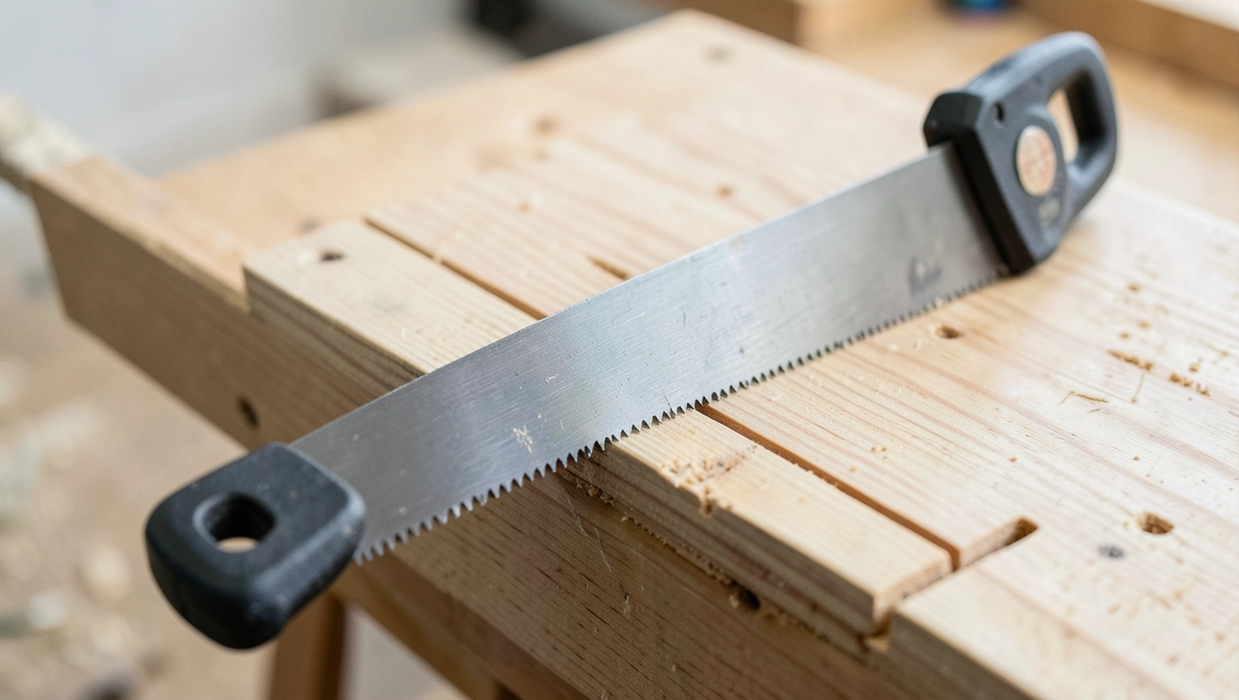 Piła poprzeczna z skrzynką uciosową