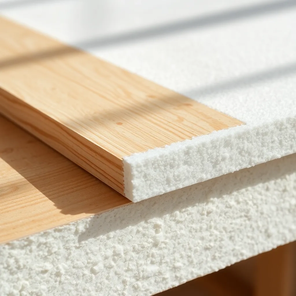 Płytą OSB na styropian