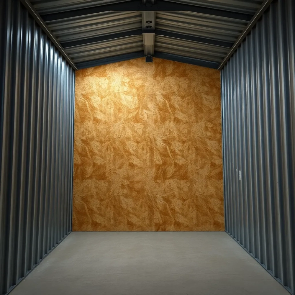 Płytą OSB w garażu blaszanym