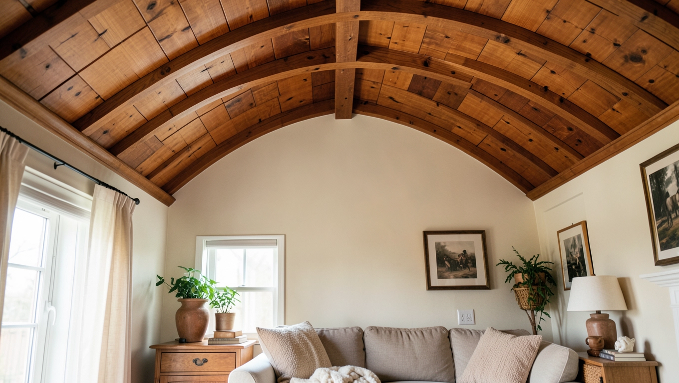 Powrót boazerii sufitowej do mody