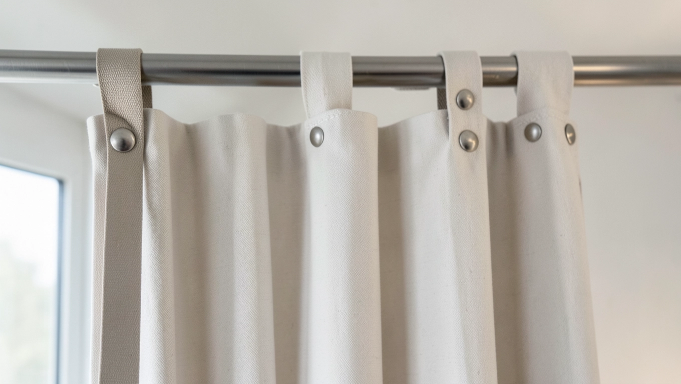 Przelotki i szelki do zasłon