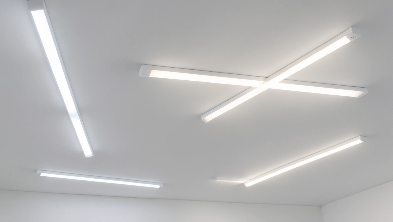 Rodzaje oświetlenia listwowego sufitowego