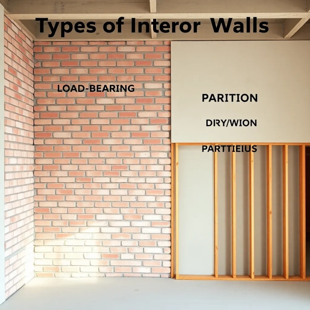 Rodzaje ścian wewnętrznych