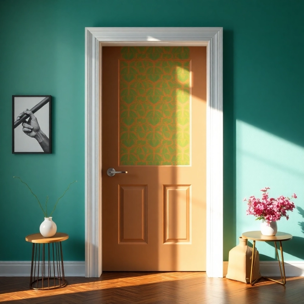 Samoprzylepna Tapeta Na Drzwi