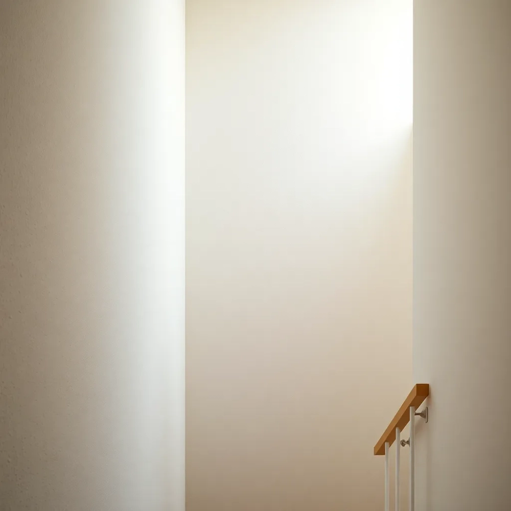 Ścianą między mieszkaniem a klatka schodowa