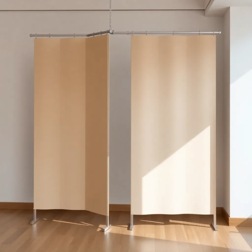 ścianki działowe  rozporowe do samodzielnego montażu