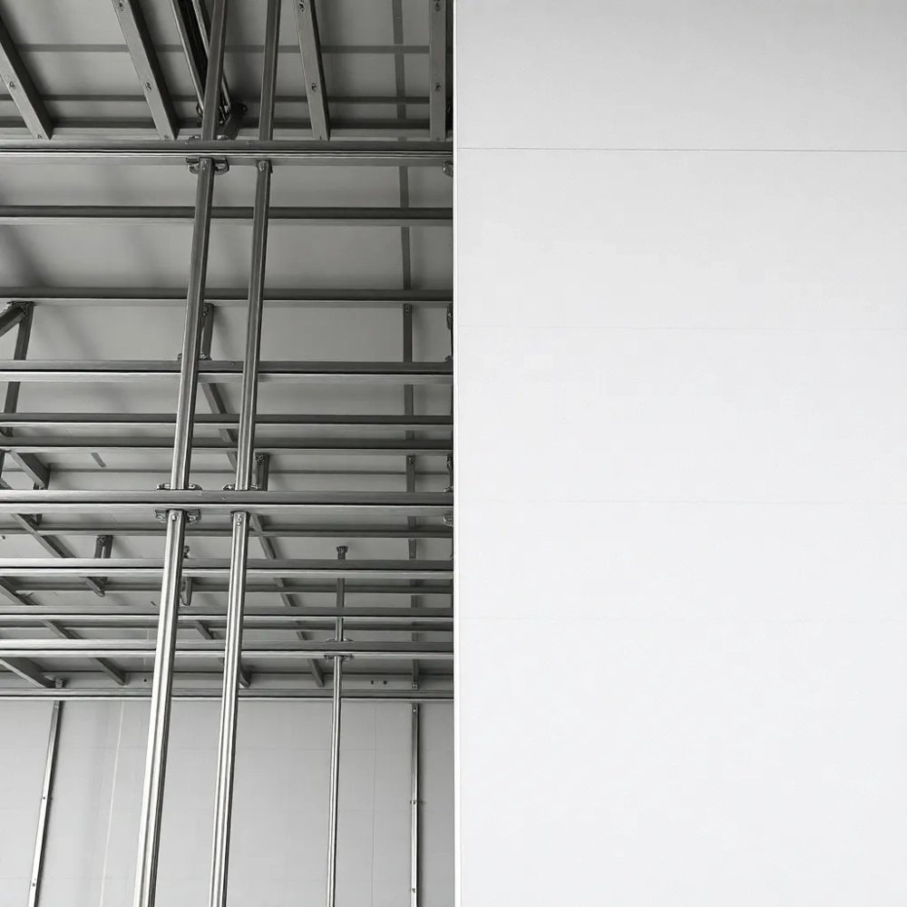 ściany działowe z płyt gipsowych