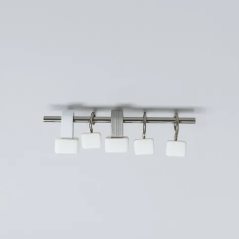 Agrafki ze ślizgiem do szyny sufitowej