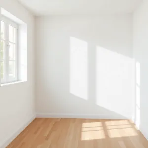 Biała tapeta do malowania