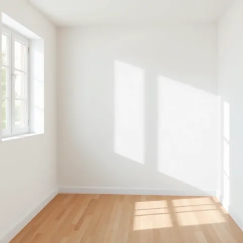 Biała tapeta do malowania