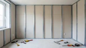 Budowa ścianki działowej z karton gipsu