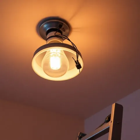 Cena montażu lampy sufitowej