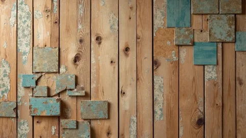 co można przykleić na boazerię