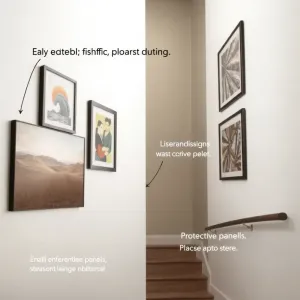 Co na klatkę schodową na ścianę