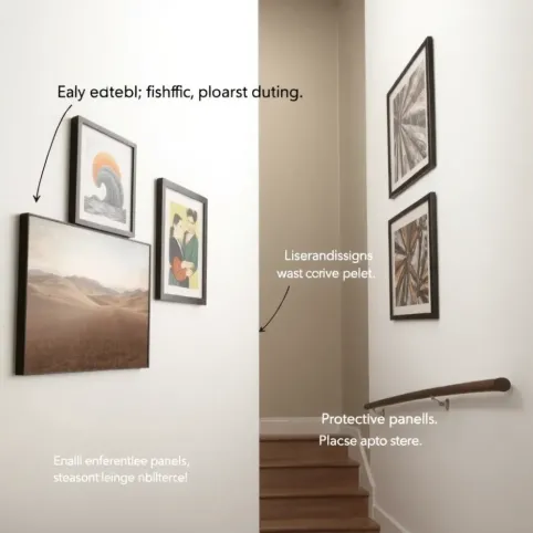 Co na klatkę schodową na ścianę