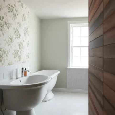 Co na ścianę do łazienki zamiast płytek