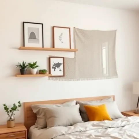 Co na ścianę nad łóżkiem w sypialni