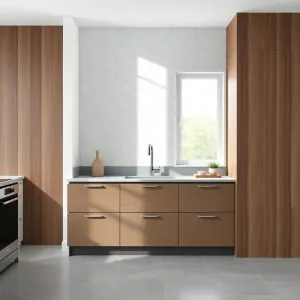 Co na ścianę w kuchni zamiast płytek