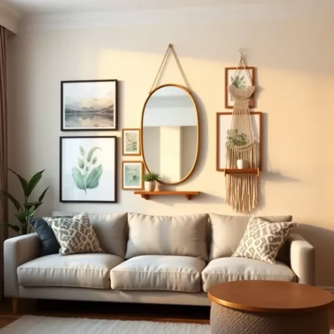 Co na ścianę w salonie