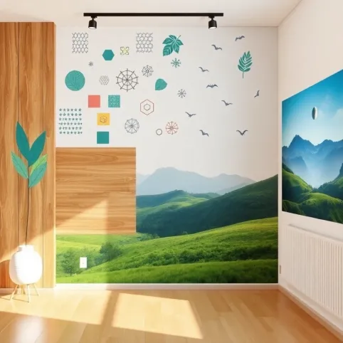 Co Na Ścianę Zamiast Farby I Tapety