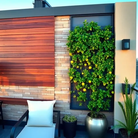 Co na ściany tarasu