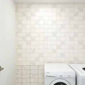 Co na ściany w pralni