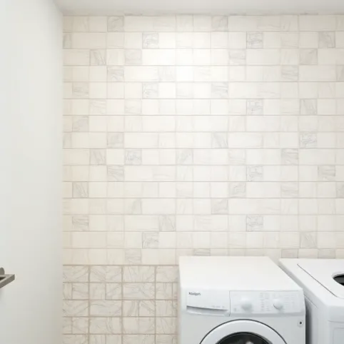 Co na ściany w pralni