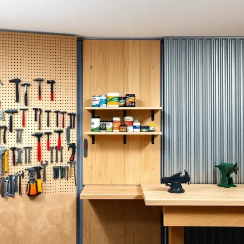 Co na ściany w warsztacie