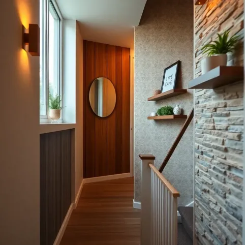Co położyć na ściany w przedpokoju i klatki schodowej