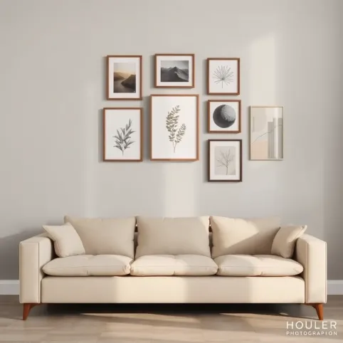 Co powiesić na ścianie nad kanapą