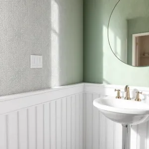 Co taniego na ścianę w łazience