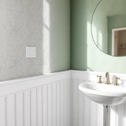 Co taniego na ścianę w łazience