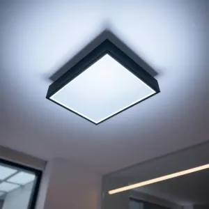 Czarna listwa sufitowa LED