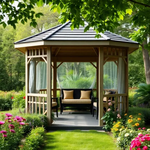 Czy altana może mieć ściany