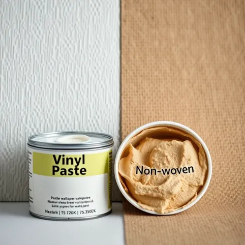 Czy klej do tapet winylowych nadaje się do flizelinowych